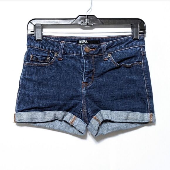 Urban Outfitters BDG Cuffed Denim Jean Shorts 2 - Picture 5 of 5